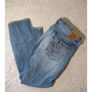 Big Star Jeans Womens 31 R Light Distress Cowgirl Western